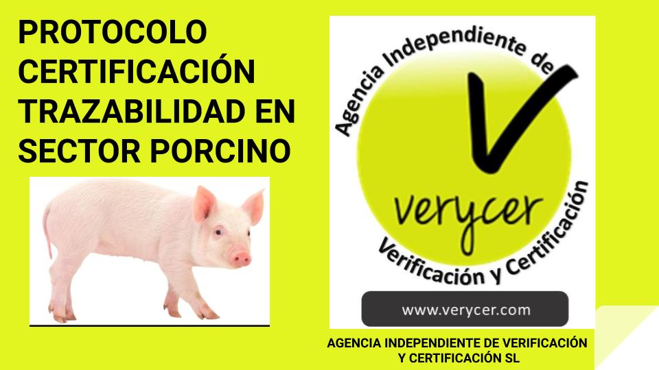 imagen de la noticia: PROTOCOLO CERTIFICACIN TRAZABILIDAD EN SECTOR PORCINO