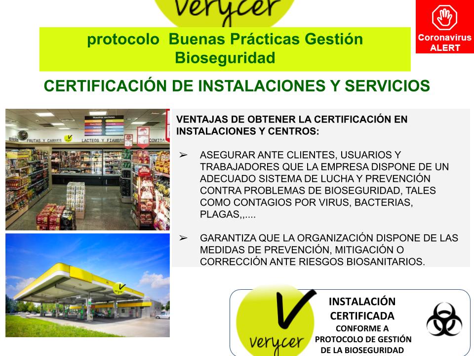 foto #1 de la noticia: CERTIFICACIN DEL PROTOCOLO DE BUENAS PRCTICAS PARA LA GESTIN DE LA BIOSEGURIDAD EN INSTALACIONES Y/O  EQUIPOS DE TRATAMIENTOS BIOCIDAS